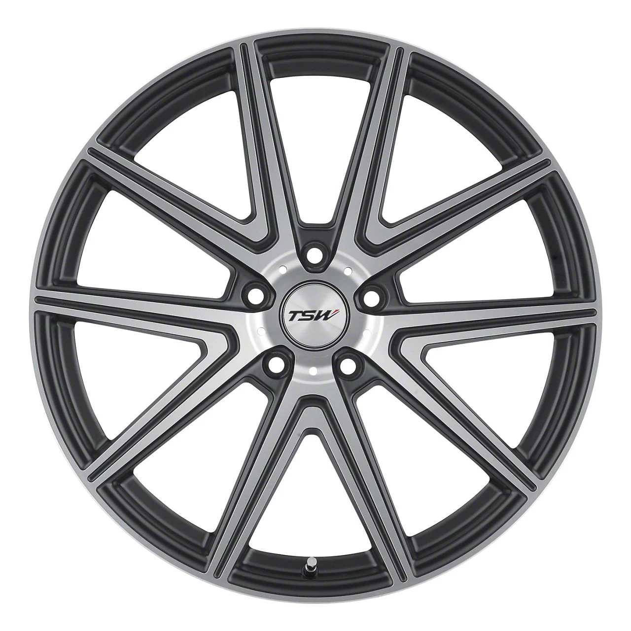 TSW Rouge Gunmetal with Mirror Cut Face Wheel; 20x8.5; 20mm Offset (10-14 Mustang)