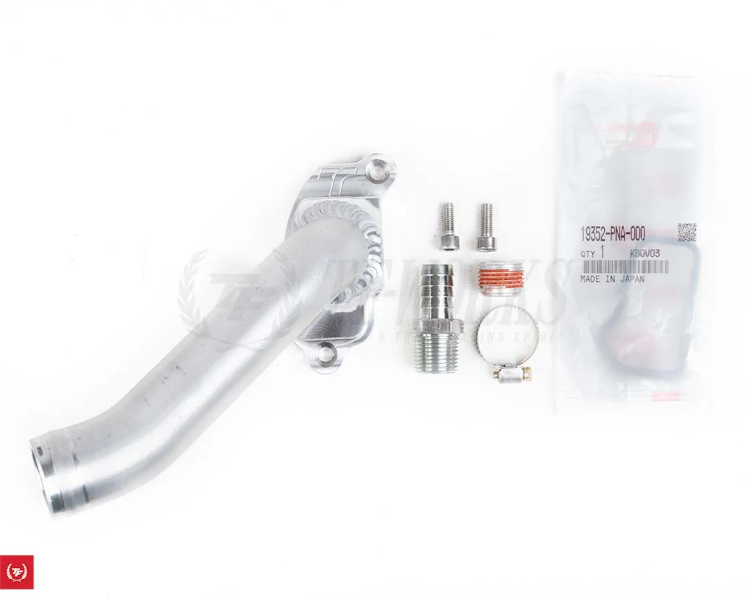 TracTuff K swap RWD K20 PRB Cylinder Head Billet Water Neck