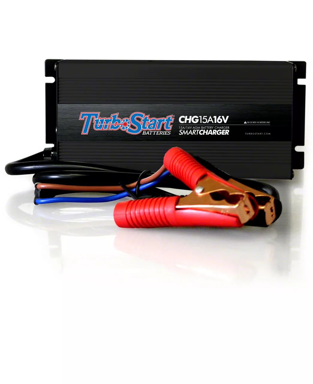 TurboStart AGM Battery SMART Charger; 16-Volt