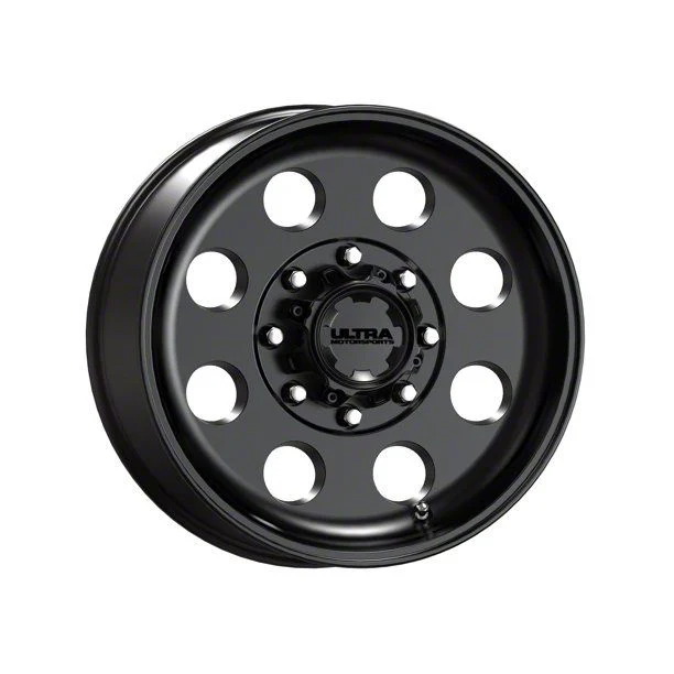 Ultra Wheels 164SB Satin Black 8-Lug Wheel; 19.5x7.5; 0mm Offset (11-16 F-250 Super Duty)