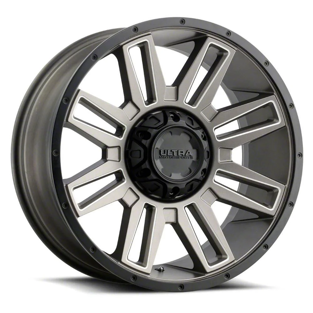 Ultra Wheels Apocalypse Dark Satin Bronze 8-Lug Wheel; 18x9; 1mm Offset (11-16 F-250 Super Duty)