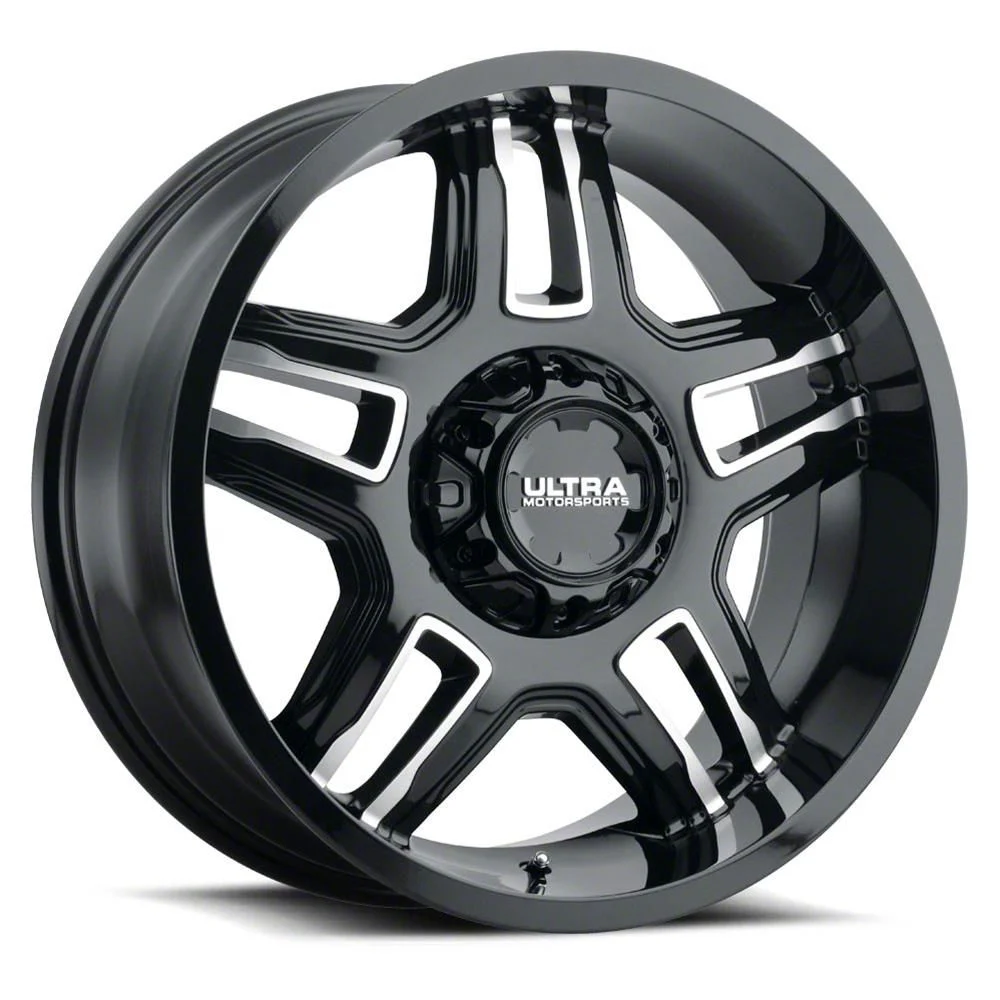 Ultra Wheels Armageddon Gloss Black 8-Lug Wheel; 20x9; 18mm Offset (11-16 F-250 Super Duty)