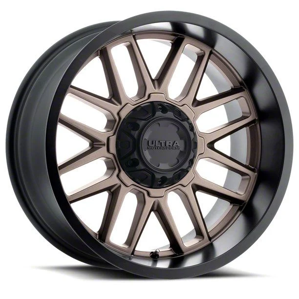 Ultra Wheels Butcher Dark Satin Bronze 8-Lug Wheel; 18x9; 12mm Offset (11-16 F-250 Super Duty)