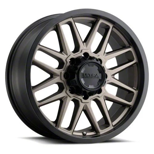 Ultra Wheels Butcher Dark Satin Bronze 8-Lug Wheel; 20x10; -25mm Offset (11-16 F-250 Super Duty)