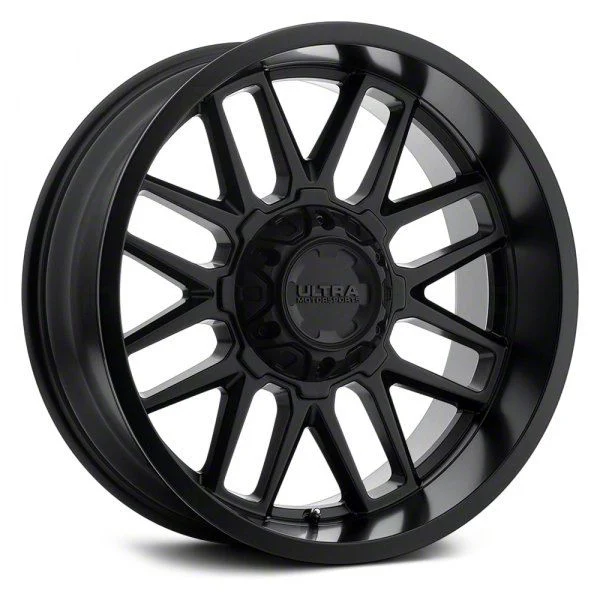 Ultra Wheels Butcher Satin Black 8-Lug Wheel; 20x9; 18mm Offset (11-16 F-250 Super Duty)