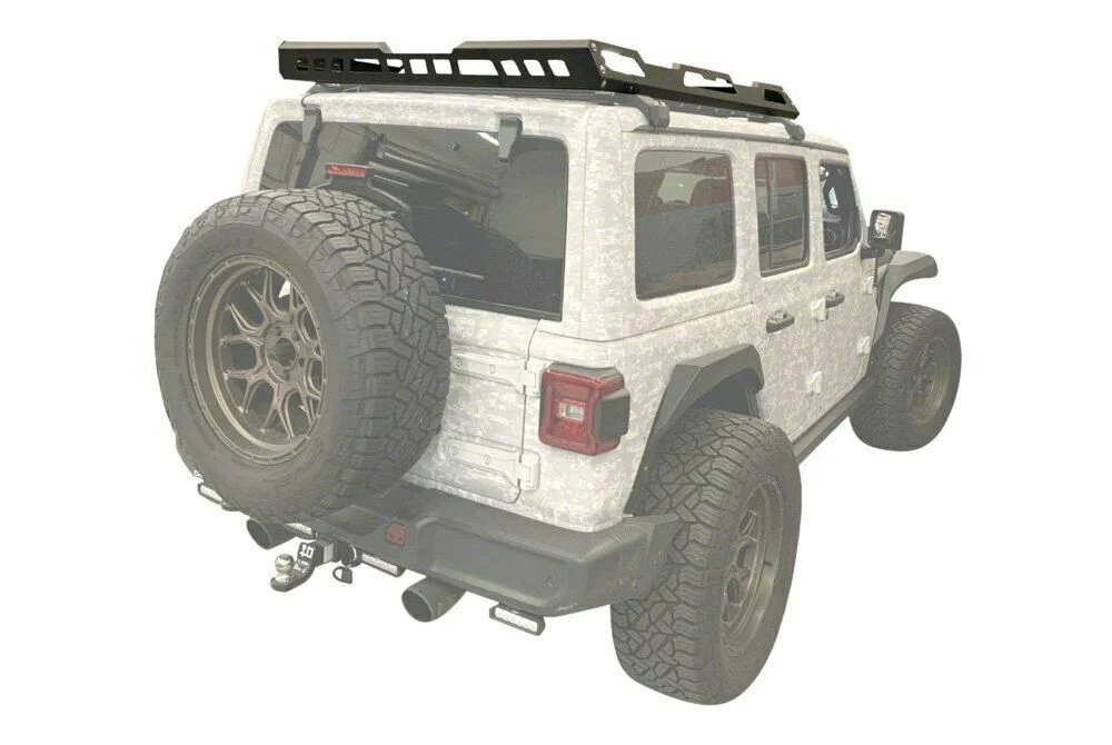 Endurance Roof Rack; Black (09-20 F-150)