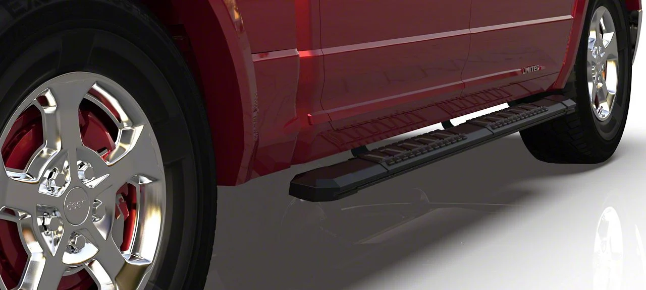 Rival Running Boards; Black (04-14 F-150 SuperCrew)