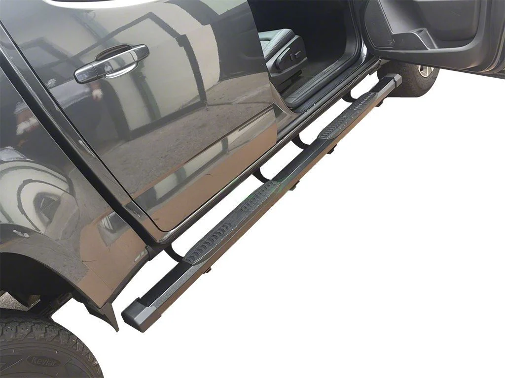 CB1 Running Boards; Black (17-26 F-250 Super Duty SuperCrew)