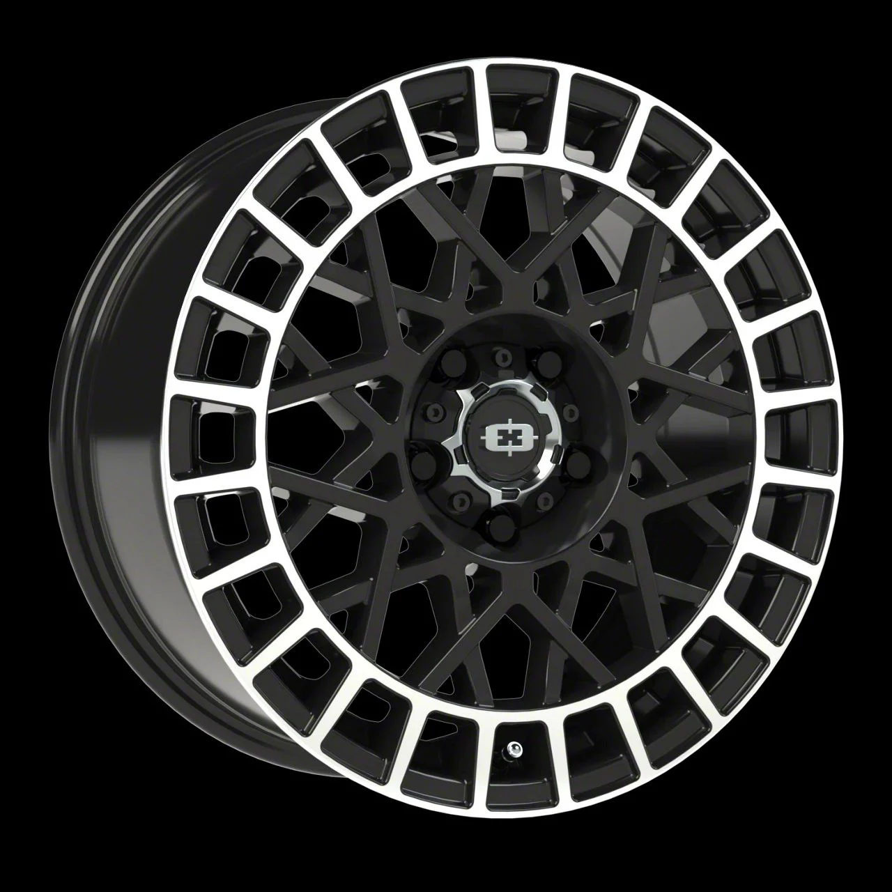 Savage Gloss Black Machined Lip Wheel; 18x8; 40mm Offset (10-14 Mustang GT w/o Performance Pack, V6)