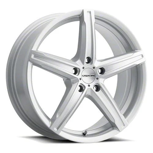 Boost Silver Wheel; 17x8; 38mm Offset (10-14 Mustang GT w/o Performance Pack, V6)