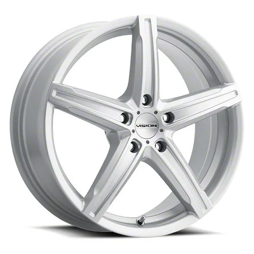 Boost Silver Wheel; 20x8.5; 35mm Offset (24-26 Mustang GT, EcoBoost)