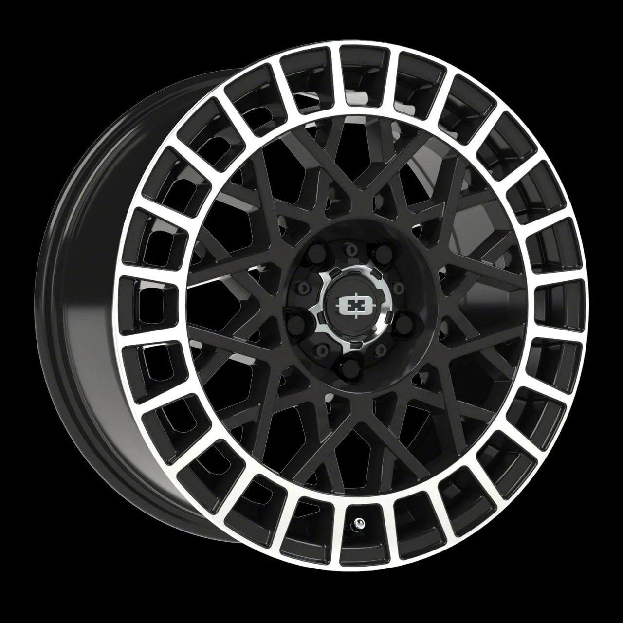 Savage Gloss Black Machined Lip Wheel; 17x8; 40mm Offset (10-14 Mustang GT w/o Performance Pack, V6)