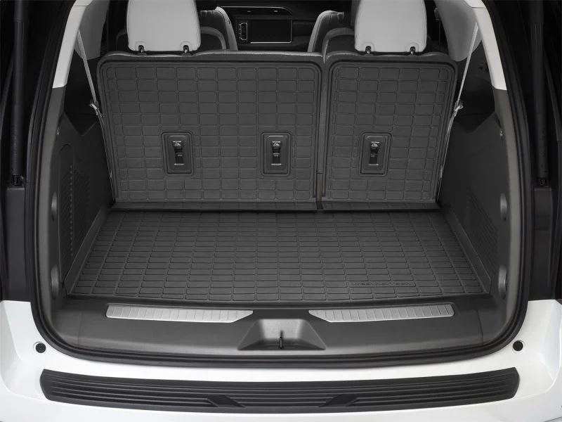 WeatherTech 20-25 Hyundai Telluride Seatback Cargo Liners HP With Bumper Protector - Black
