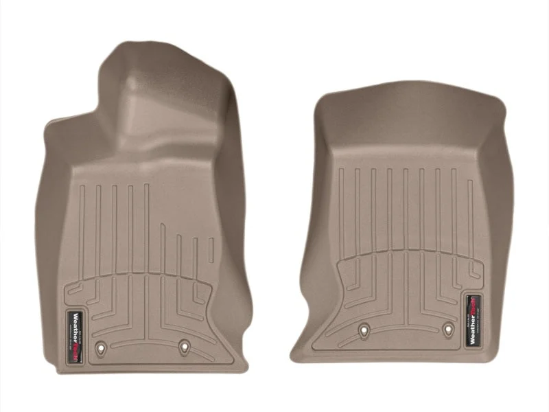 WeatherTech 2014+ Jaguar F-Type Front FloorLiner - Tan
