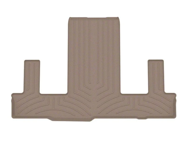 Weathertech Rear Floor Liner HP; Tan (21-26 Yukon w/ 2nd Row Bucket Seats)