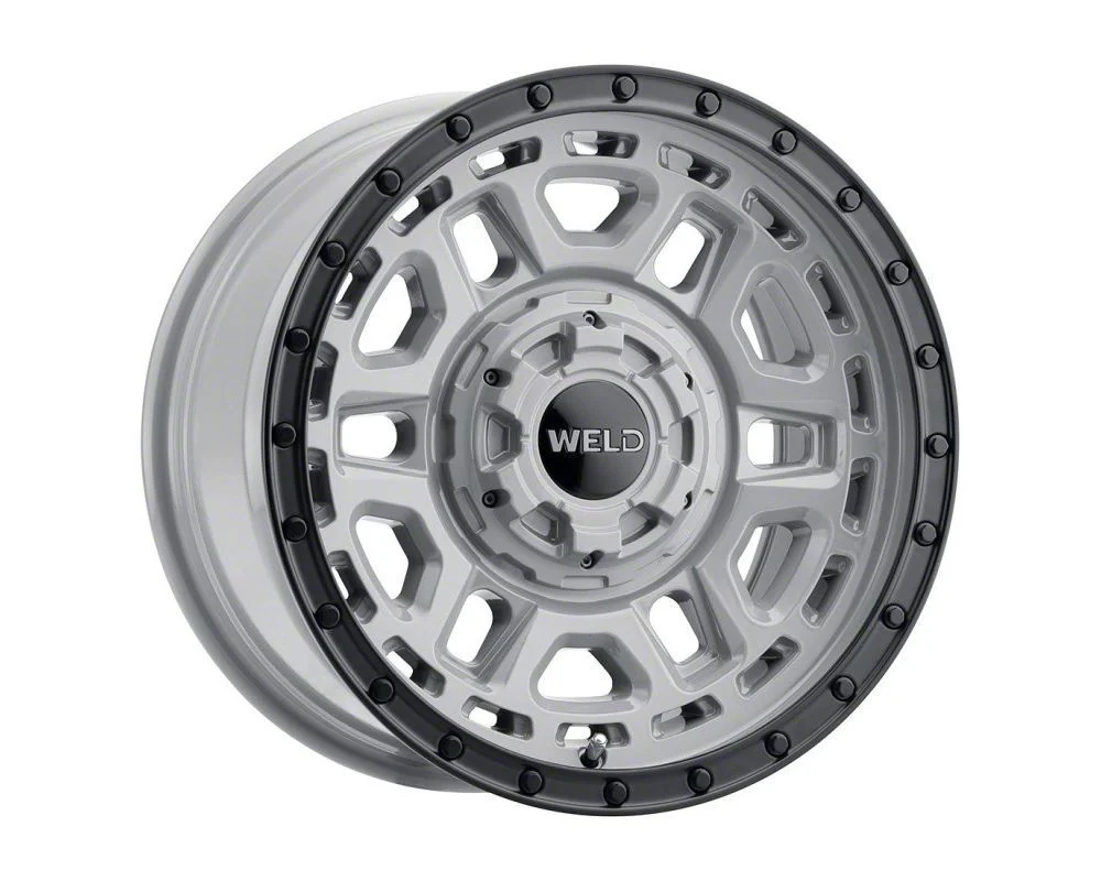 Weld Off-Road Crux Gloss Armor Gray 6-Lug Wheel; 17x9; 0mm Offset (07-14 Yukon)