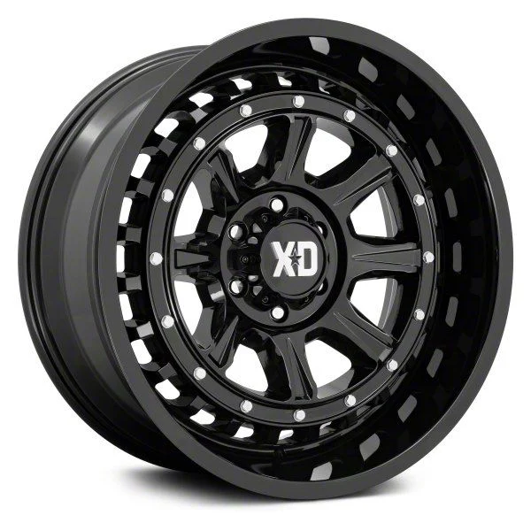 XD Outlander Gloss Black 6-Lug Wheel; 20x10; -18mm Offset (04-08 F-150)