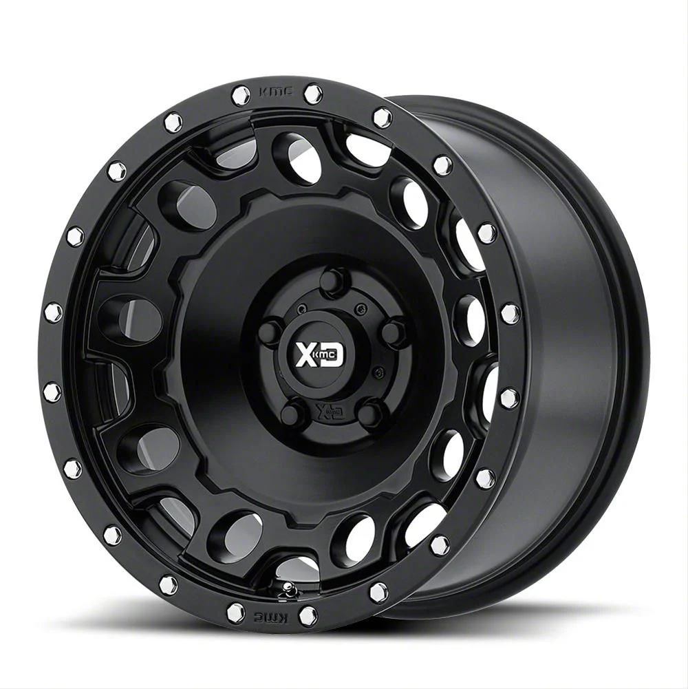XD Holeshot Satin Black 6-Lug Wheel; 20x10; -24mm Offset (07-14 Tahoe)