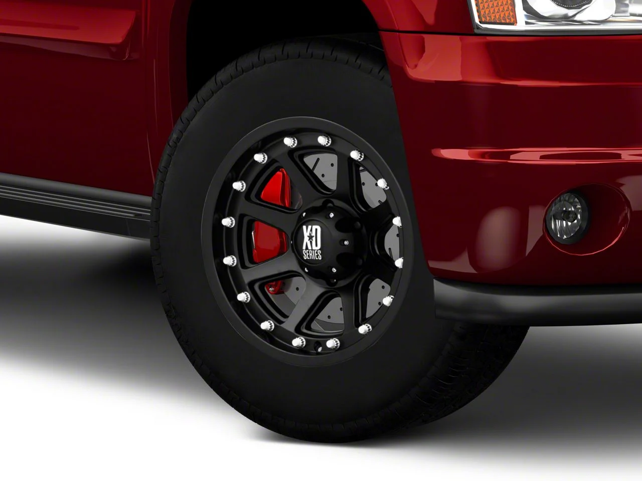 XD Addict Matte Black 6-Lug Wheel; 18x9; -12mm Offset (07-14 Yukon)