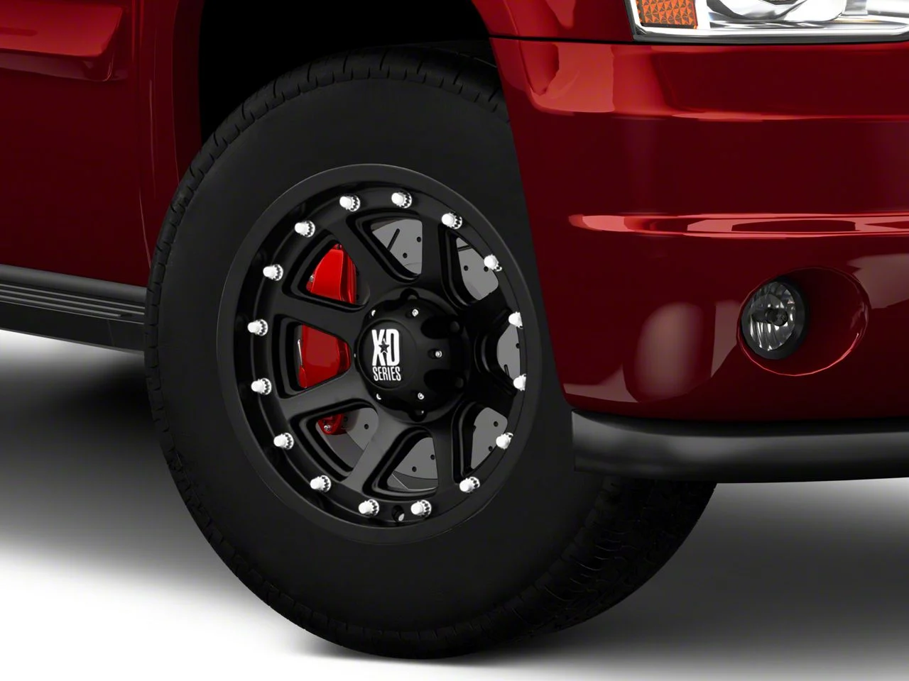 XD Addict Matte Black 6-Lug Wheel; 18x9; 18mm Offset (07-14 Yukon)