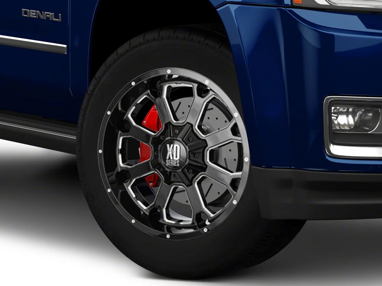 XD Buck 25 Gloss Black Milled 6-Lug Wheel; 20x9; 0mm Offset (15-20 Yukon)