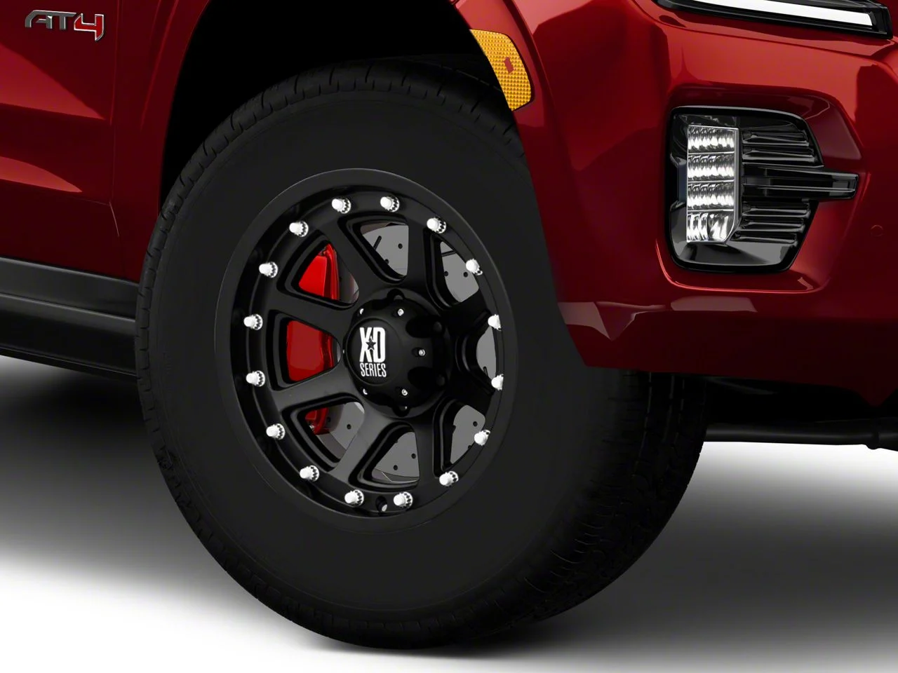 XD Addict Matte Black 6-Lug Wheel; 18x9; 18mm Offset (21-26 Yukon)