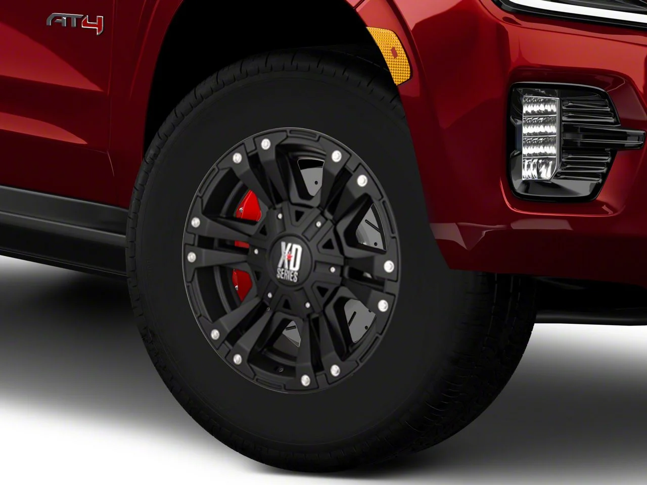 XD Monster II Matte Black 6-Lug Wheel; 18x9; 18mm Offset (21-26 Yukon)