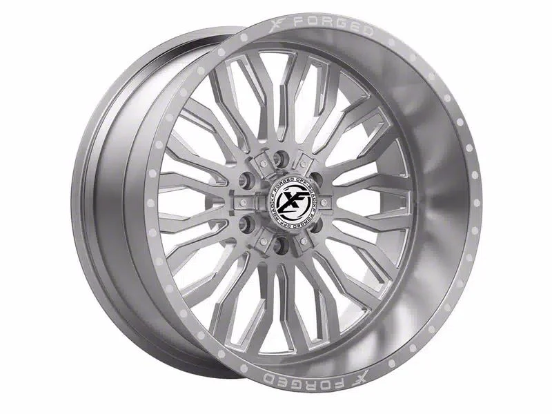 XFX Flow XFX-305 Brushed Milled 8-Lug Wheel; 20x12; -44mm Offset (07-10 Sierra 2500 HD)